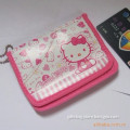 Chinese Factory Direct Sale Lovely Pink Leather Card Holder. Credit Card Holder